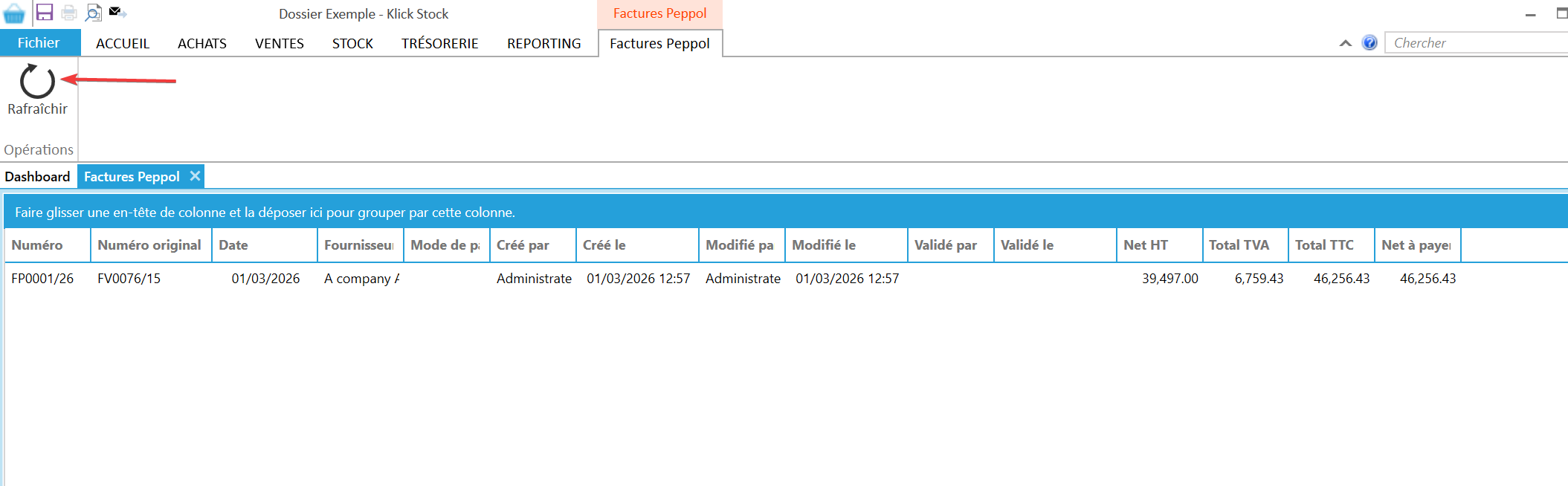 FetchPeppolInvoices FetchPeppolInvoices